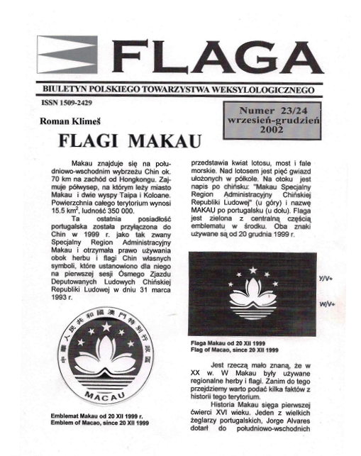 Flaga Nr 23-24